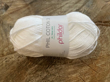 Charger l'image dans la galerie, Laine Phil Coton 3 Blanc - Boutique du Bricolage