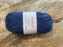 Charger l'image dans la galerie, Laine Phil Coton 3 Marine - Boutique du Bricolage