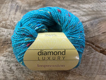 Charger l'image dans la galerie, Laine Impression Turquoise Fonce - Boutique du Bricolage