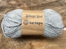 Charger l'image dans la galerie, Laine Mélange Wool Vert Pâle Chiné - Boutique du Bricolage