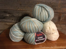 Charger l'image dans la galerie, Prêt-à-tricoter - Couverture de laine - Magic Diamond