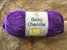 Charger l'image dans la galerie, Laine Bella Chenille Pensée Pourpre - Boutique du Bricolage