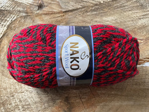 Laine Sport Wool Rouge Charcoal - Boutique du Bricolage