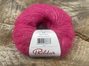 Laine Phil Light Mohair Rose Peps - Boutique du Bricolage