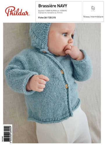 Trio de Patron Layette - Phildar - Boutique du Bricolage