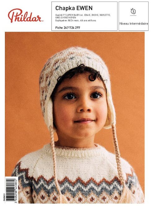 Trio de Patron Ensemble Pour Enfant Phildar