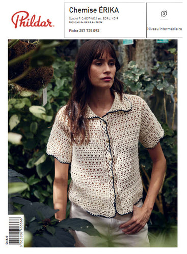Patron Chemise Érika - Boutique du Bricolage