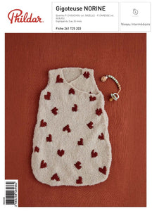 Patron Gigoteuse Norine - Phildar - Boutique du Bricolage