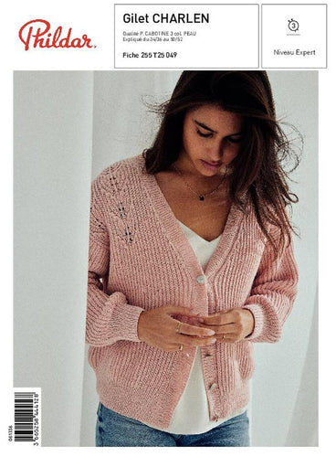 Patron Gilet Charlen - Phildar - Boutique du Bricolage