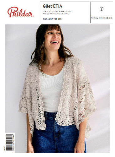 Patron Gilet Étia - Boutique du Bricolage