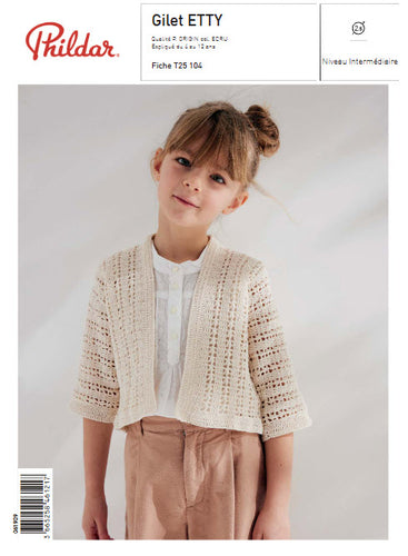 Patron Gilet Etty - Boutique du Bricolage