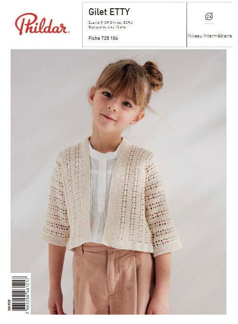 Patron Gilet Etty - Boutique du Bricolage