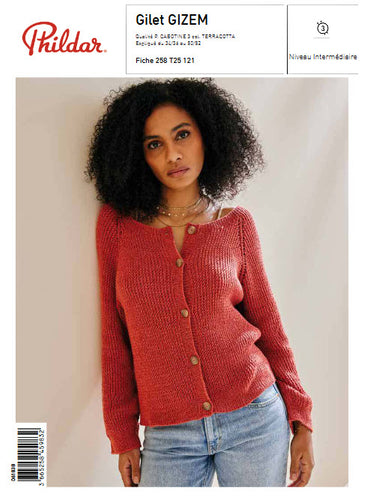 Patron Gilet Gizem - Phildar - Boutique du Bricolage