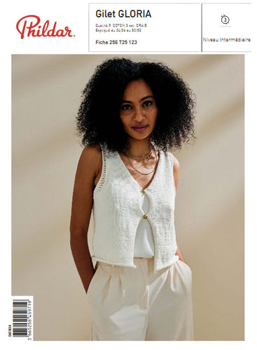 Patron Gilet Gloria - Boutique du Bricolage
