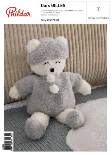 Patron Ours Gilles - Phildar - Boutique du Bricolage