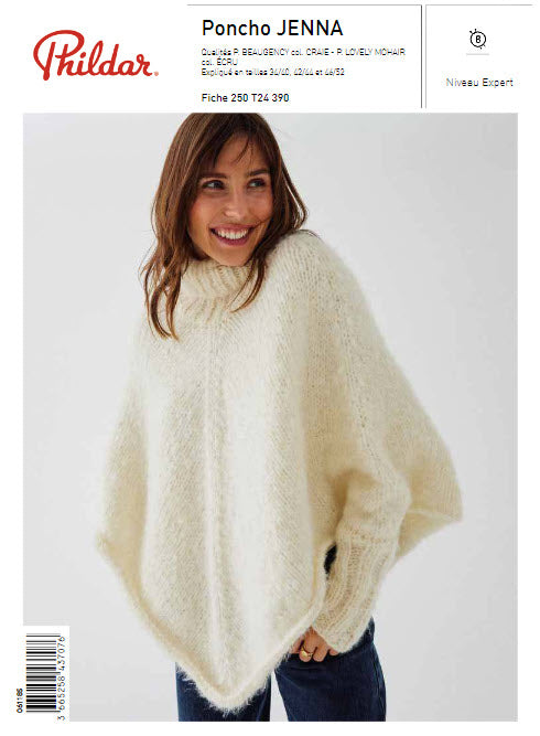 Patron Poncho Jenna Phildar