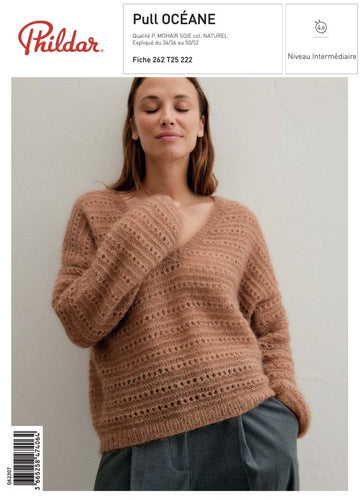Patron Pull Océane - Phildar - Boutique du Bricolage