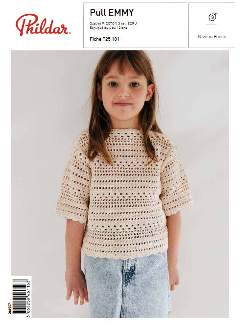 Patron Pull Emmy - Boutique du Bricolage