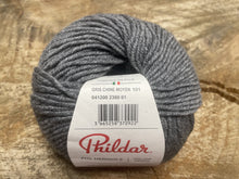 Charger l&#39;image dans la galerie, Laine Phil Merinos 6 Gris Chiné - Boutique du Bricolage
