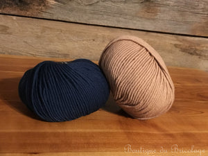 Prêt-à-tricoter - Tuque avec torsade sans couture - Phil Mérinos 6