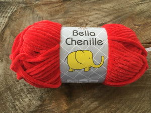Laine Bella Chenille Pomme Rouge - Boutique du Bricolage