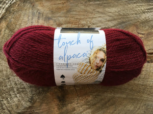 Laine Touch of alpaca Crimson - Boutique du Bricolage