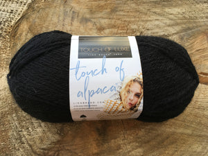 Laine Touch of alpaca Noir - Boutique du Bricolage