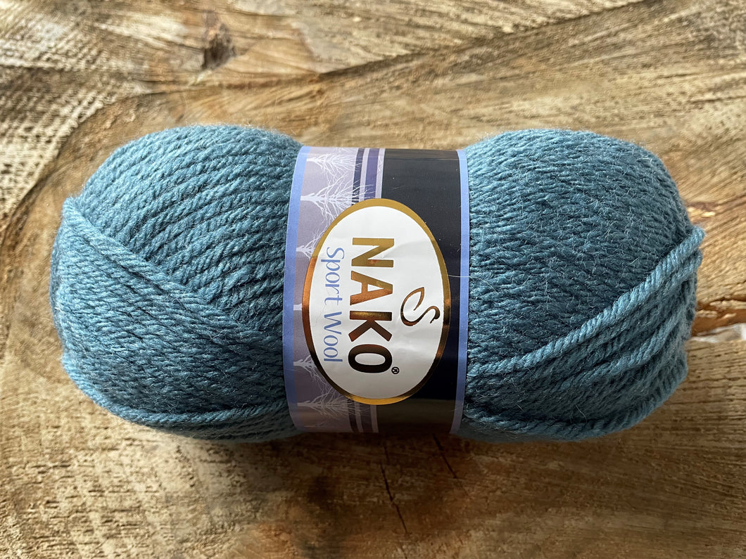 Laine Sport Wool Bleu Sarcelle - Boutique du Bricolage